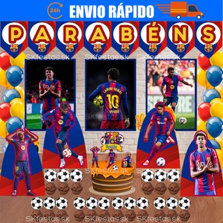 Kit festas Lamine Yamal, Futebol Só um Bolinho decoração de festa, festa em casa, aniversário, Mêsversário