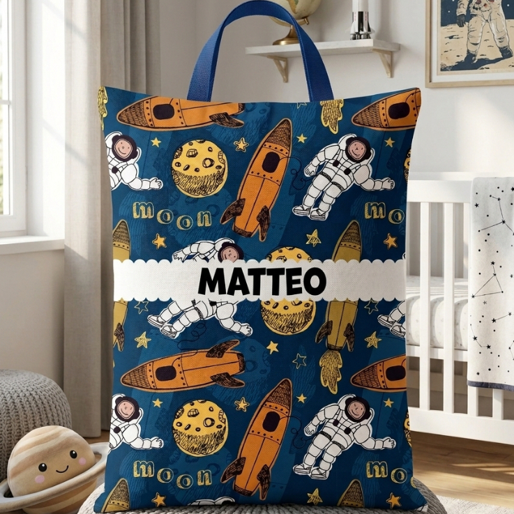 Bolsão para Travesseiro e Roupa de cama - Impermeável - Bom p/ Escola, viagem - Personalize c/ nome!