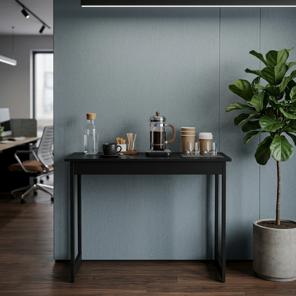 Mesa Escrivaninha Aparador Estilo Industrial Multiuso 90 Cm Escritório Quarto Diversas Cores