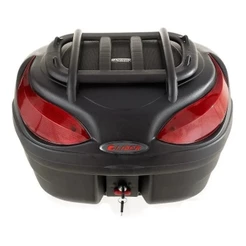 Baú De Moto Para Motoboy 48l Glider + Grade Injetada