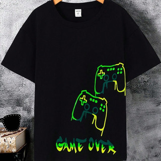 Camiseta Infantil Com Estampa De Game controle,Camiseta Gamer, Video Game, Camise jogo