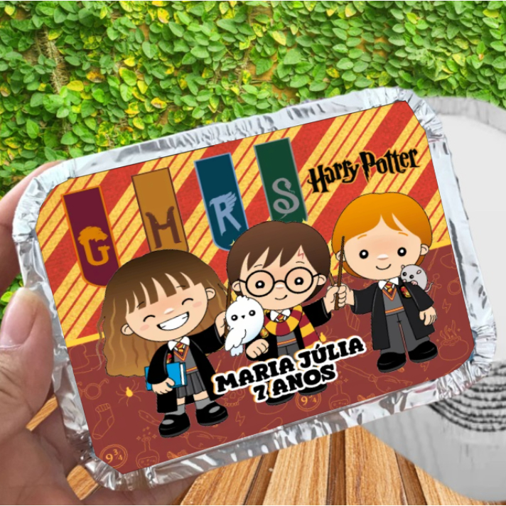 Marmita personalizada HARRY POTTER /  personalizados / kit marmita / lembrancinhas de aniversário / festa infantil