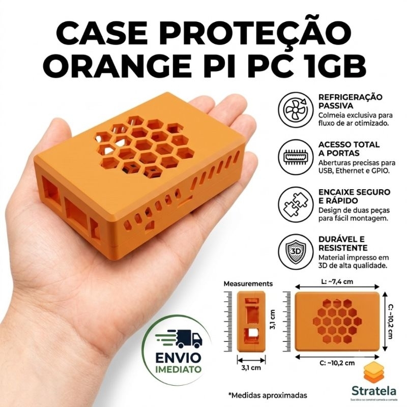 Case para Orange Pi PC - RetroOrangepi