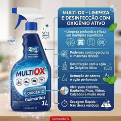 LIMPADOR OXI GATILHO 1L GUIMARÃES REMOVEDOR DE MOFOS