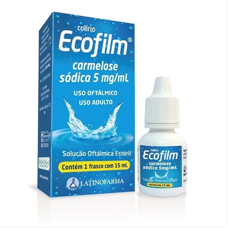 Ecofilm 5mg Solucao Oftalmica 15ml