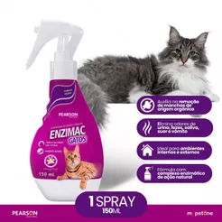 Enzimac Spray Pearson para Gatos - 150 mL