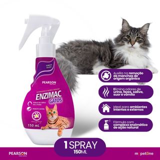 Enzimac Spray Pearson para Gatos - 150 mL