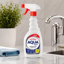 Multiuso Aquafast Poder O2 Sem Cloro Limpa Tênis Mofo Manchas 1 Lt