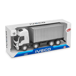 Caminhão Miniatura IVECO Teto Alto Bi-Truck Container