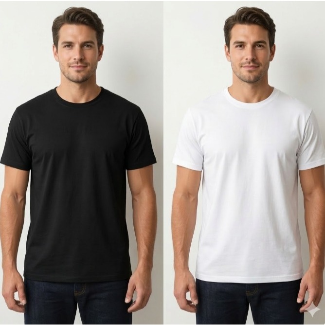 Camiseta Algodão Lisa Basica Varias Cores Promoção