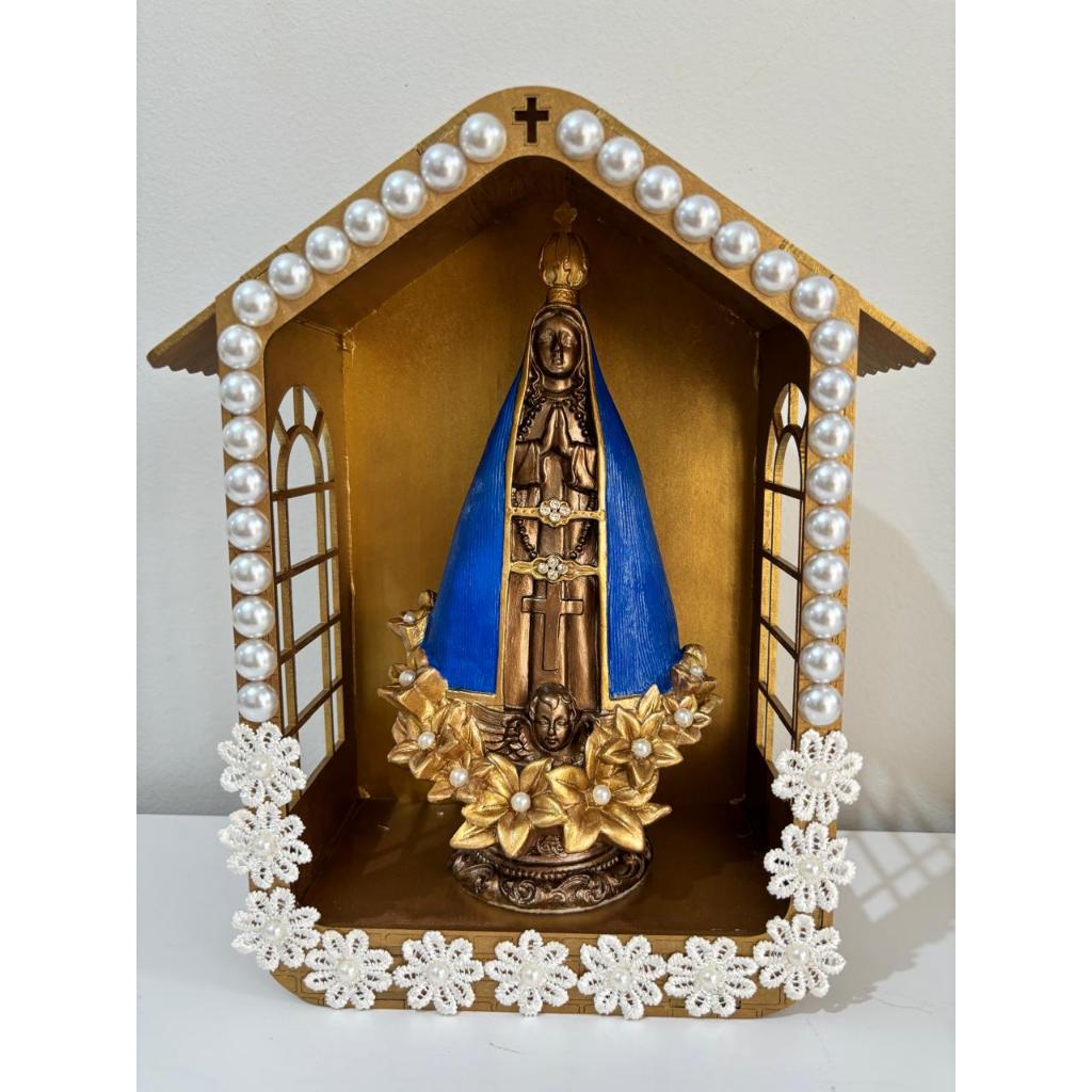 Capela Nossa Senhora Aparecida Capelinha com Imagem de Nossa Senhora Aparecida