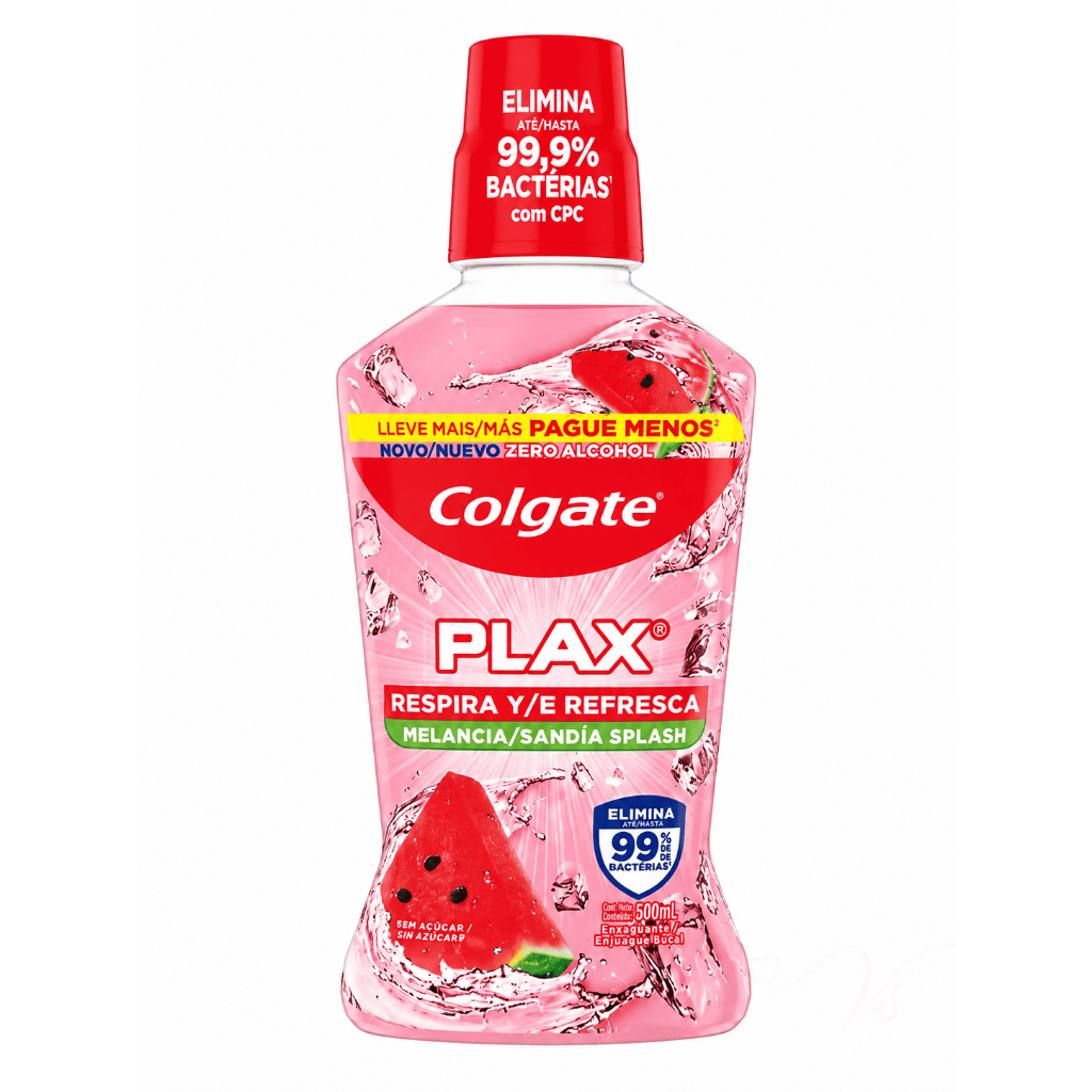 Enxaguante Bucal Colgate Plax Melancia 500ml