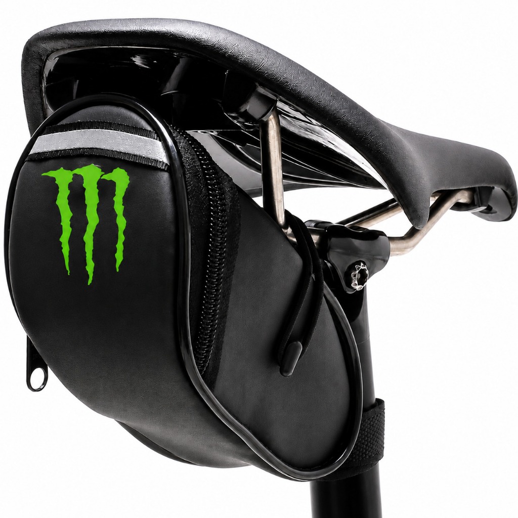 Bolsa Selim Impermeável Para Bike Bicicleta Ciclismo Com Fita