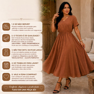 Vestido Longo Feminino Duna,Vestido feminino social,Vestido feminino casual