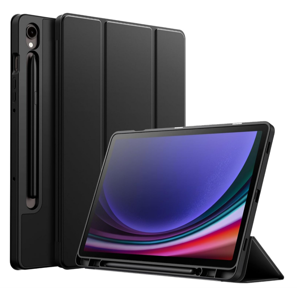 Capa Premium Anti-Impacto para Samsung Galaxy Tab S9 com suporte para S PEN de S
