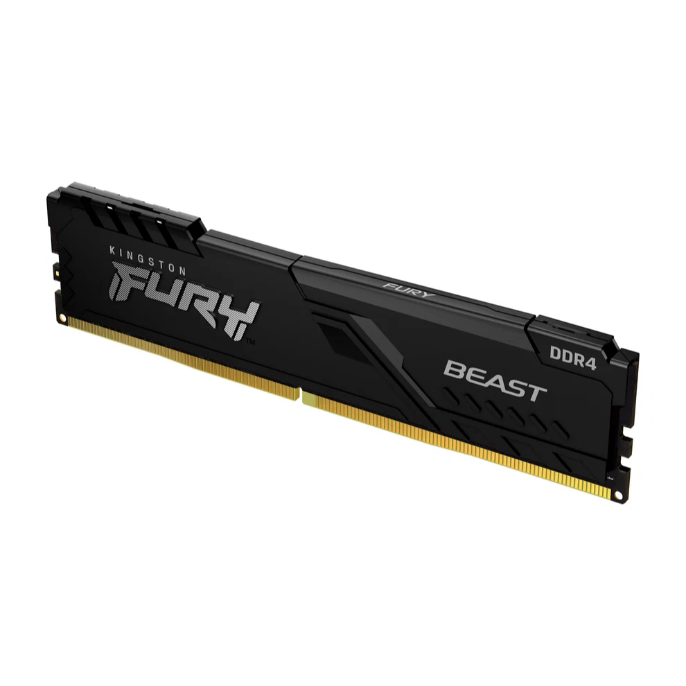 Memória 16GB DDR4 3200MHz/1.35V (PC4-25600) KINGSTON Fury Beast [KF432C16BB/16]