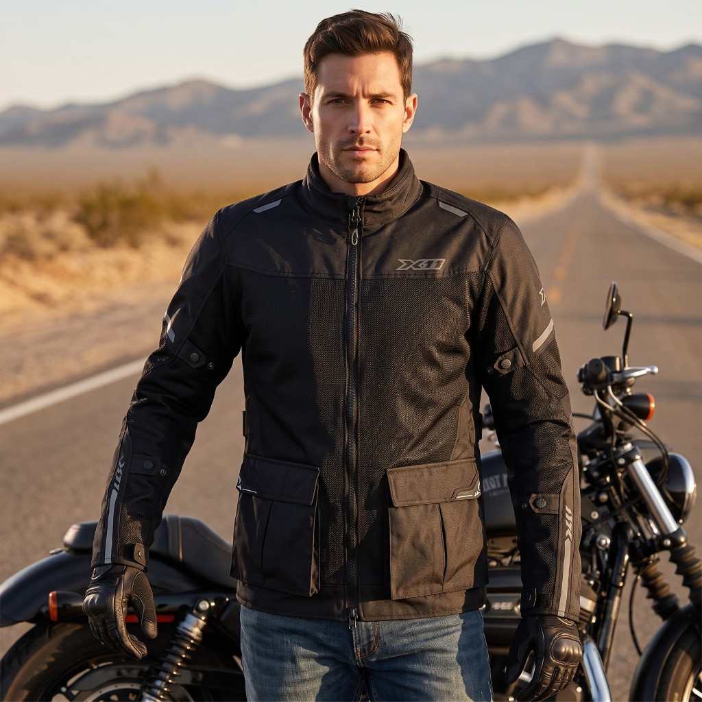 Jaqueta Motoqueiro X11 Adventure Premium Estilosa Confort Linha Elite Parca Impermeável De Luxo Chic
