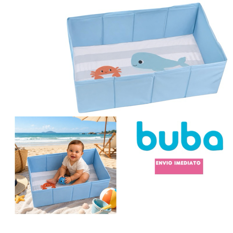 Banheira Portatil Splash Buba Piscina para Praia