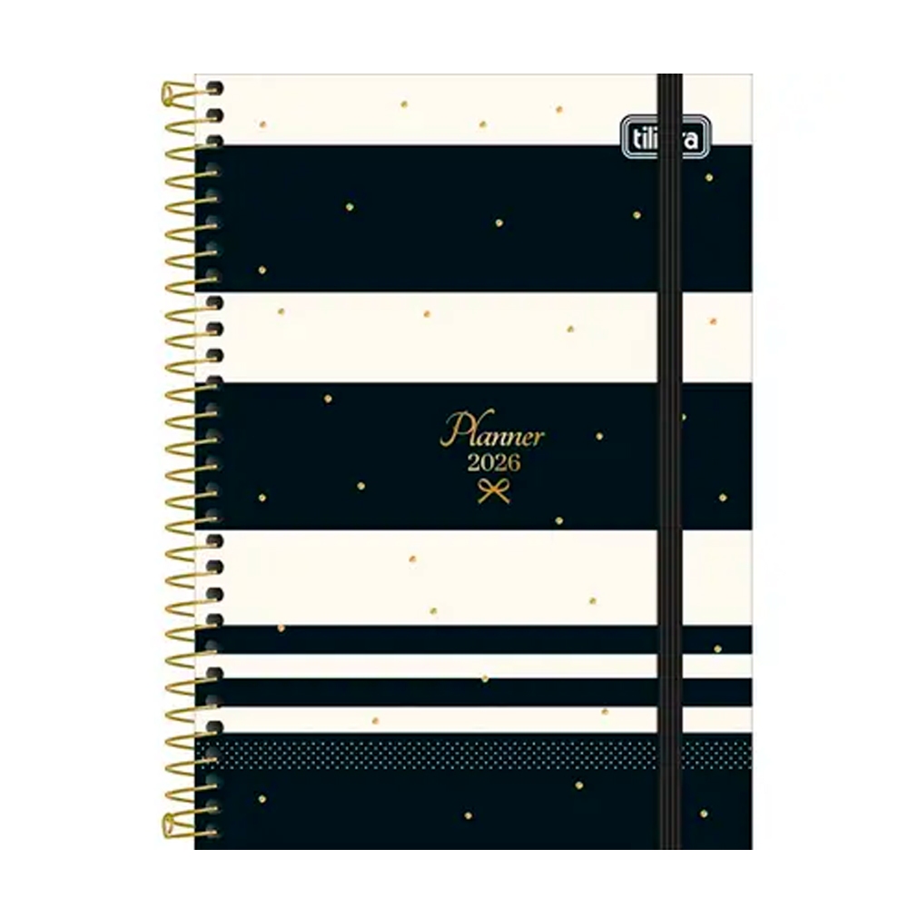 Planner 2026 West Village M5 Espiral Tilibra 80 Folhas