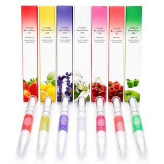Kit 03 Canetas Óleo Revitalizador De Cutículas Aroma Hidratante Oleoso