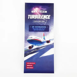 Sky Team Turbulence - Expansão para o Premiado Jogo Cooperativo Sky Team com 20 Novos Cenários
