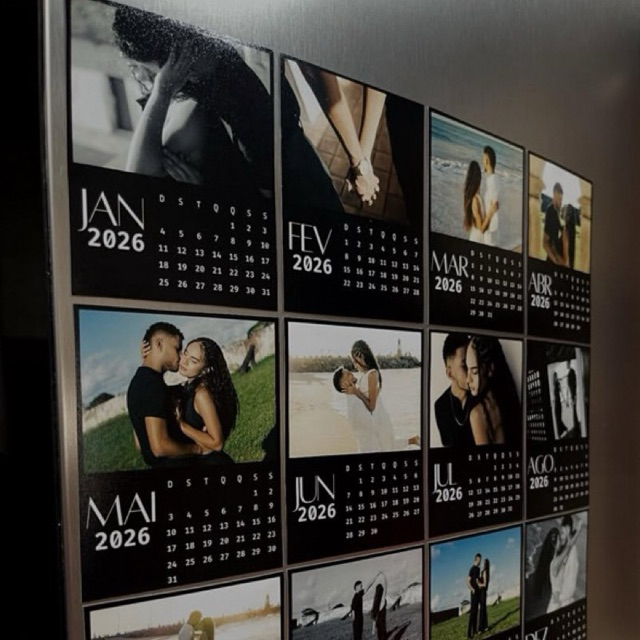Calendário 2027 Imã De Geladeira | Imã Personalizado Calendário | Calendário Personalizado Imã