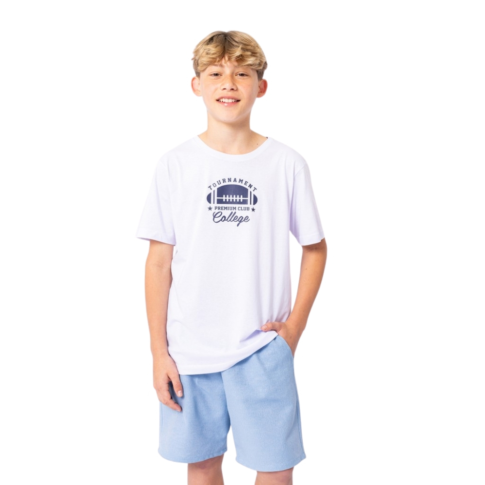 Camiseta Infantil Estampada Menino 100% Algodão