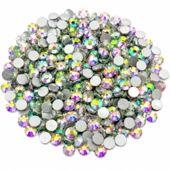 Chaton 5mm Furtacor Cristal de Vidro Pacote com 500 Peças