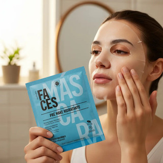 Máscara Facial Hidratante Natura Faces - Duplo Ácido Hialurônico