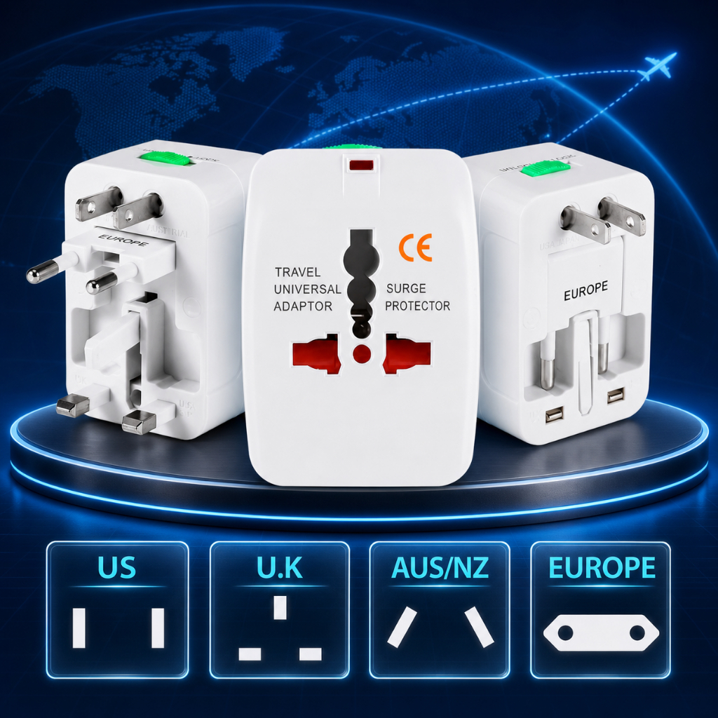 Adaptador Plug Tomada Universal Internacional Portátil,Para Americana Europa Argentina Viagem adaptor