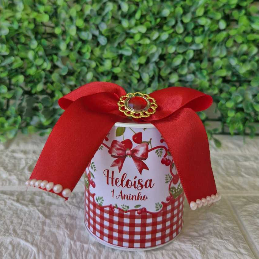Kit Tubolatas 7 x 6 cm Personalizadas Todos os Temas Lembrancinhas Maternidade --Batizado-- Casamento - Aniversário