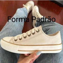 Tênis Casual Feminino Masculino Sapatênis Unissex Confortável Leve Macio Dia a Dia Cano Baixo 34 ao 43
