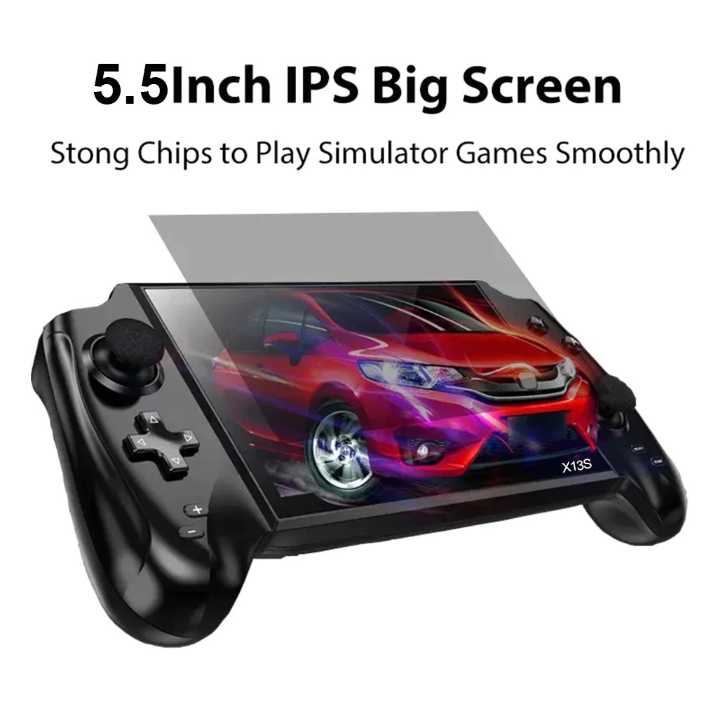 Console Portátil Retrô X13 Tela Grande De 5,5 Polegadas GBA Diversos Jogos Arcade Clássicos Vídeo Game Portátil