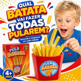 Jogo Pula Batata Brinquedo Infantil Educativo Suspense Família 4+ Anos