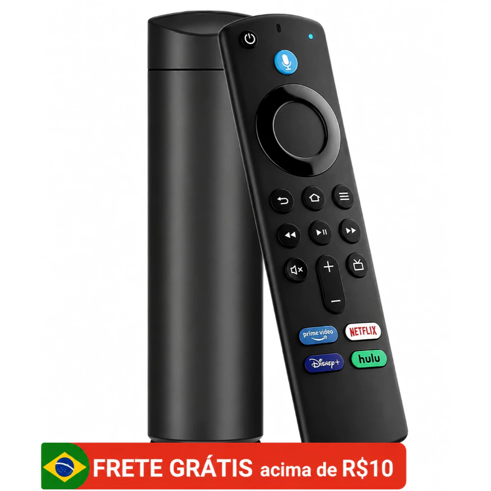 Controle Remoto Com Voz Para Amazon Fire Stick Tv Compatível com Modelo: Lite, 4K, 2 ger, 3ger, 4ger
