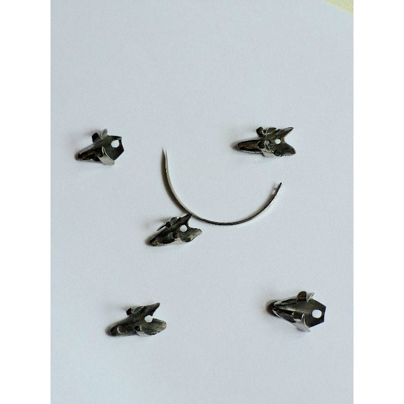 KIT COM 5 BICOS DE BAIXO + AGULHA GRÁTIS.