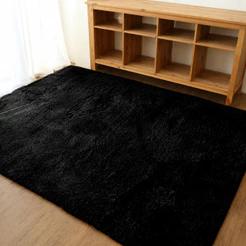 Tapete Peludo 2,00m x 1,40m Sala Quarto Luxuoso