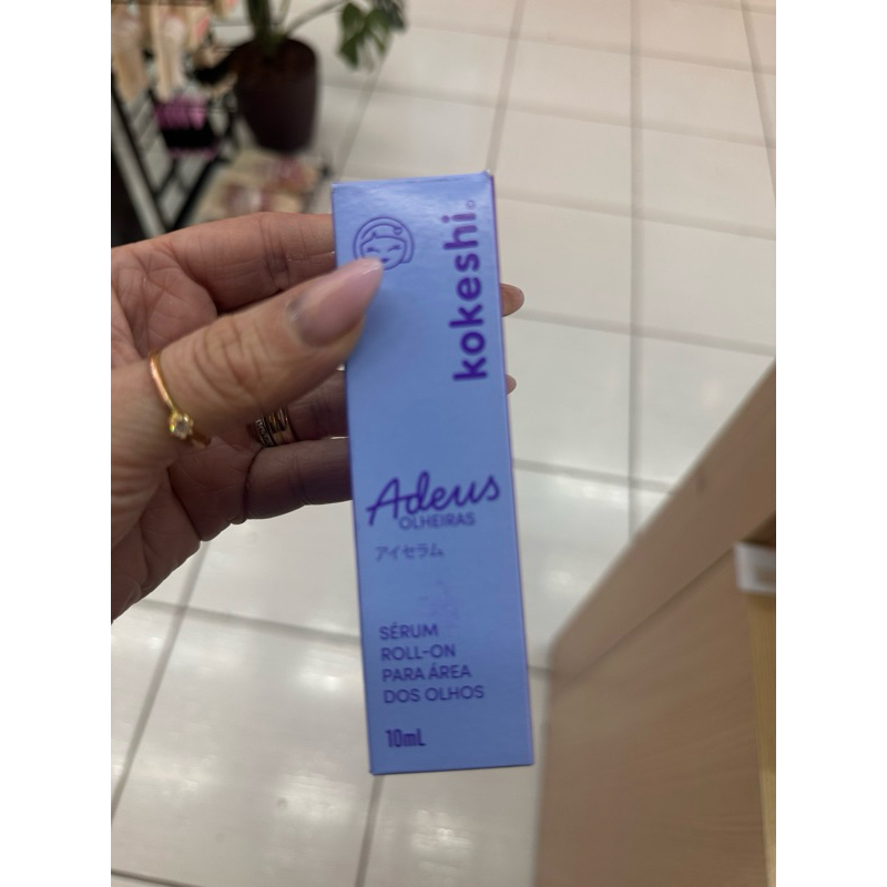 Sérum Roll-On Área dos Olhos Adeus Olheiras 10ml Kokeshi