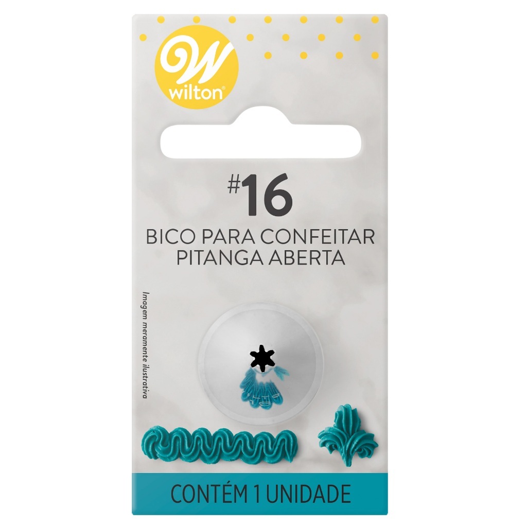 Bico De Confeitar 16 Pitanga Aberta Wilton