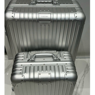Kit Mala RIMOWA Bordo + Grande ALUMÍNIO