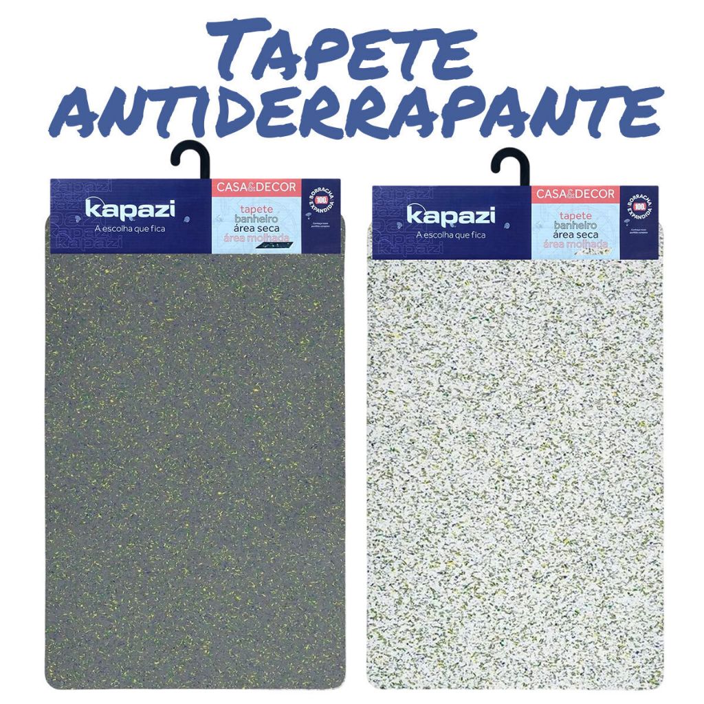 Tapete Banheiro Antiderrapante Tapete Absorvente de Secagem Rápida 40x60 Tapete Seca Rápido Kapazi