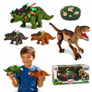 rex dinossauro controle remoto realista anda de controle remoto brinquedo colecionável menino dia das crianças