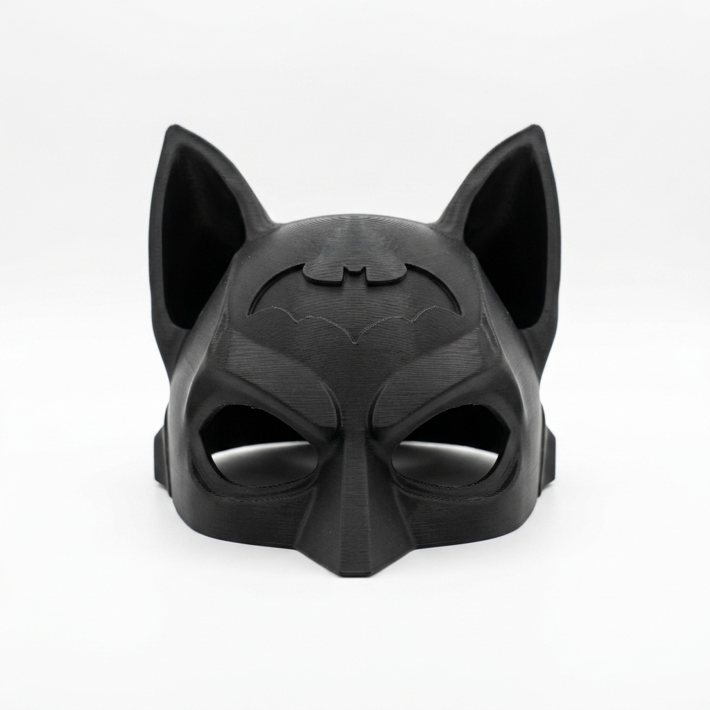 Capacete Batman para Gatos | Fantasia Pet Super-Herói | Acessório para Gatos