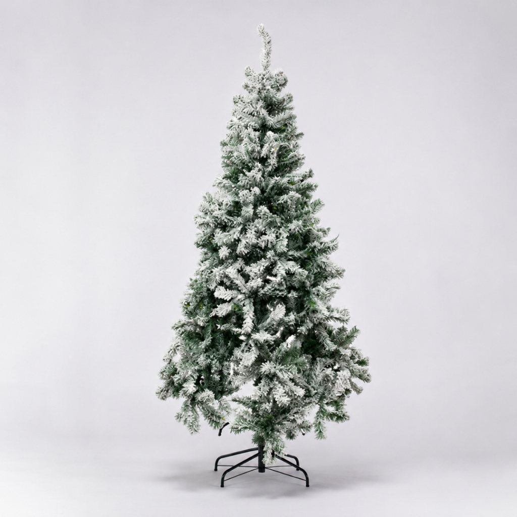 Arvore Natal Pinheiro Nevada 1,5M Cheia Luxo Premium 450 Galhos