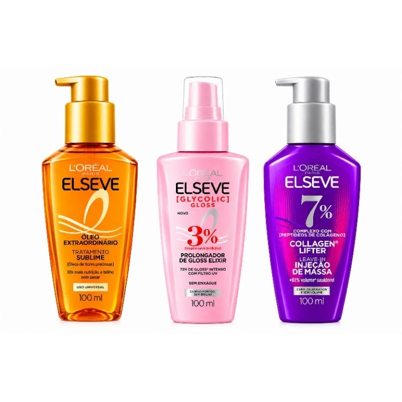 kit Oleo Elseve 100 ml