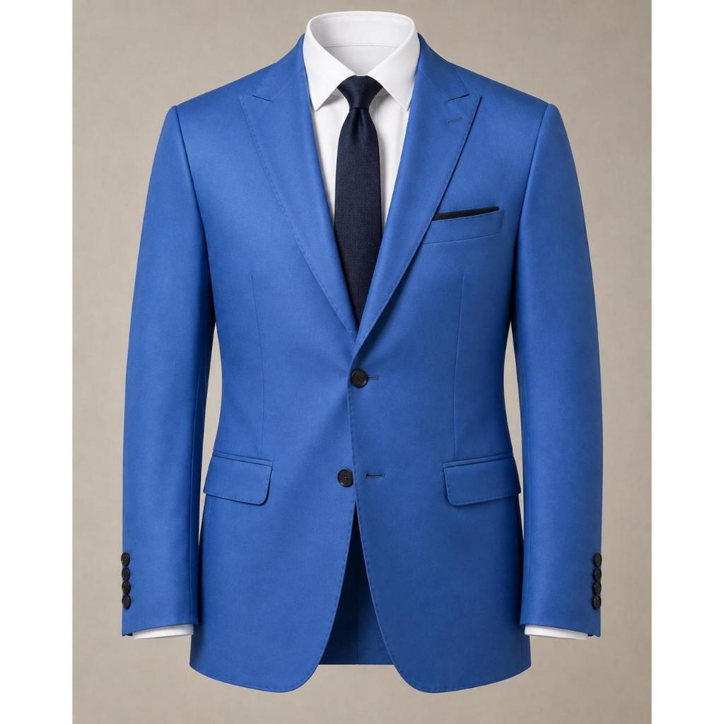 Terno Masculino Slim Poliviscose Alfaiataria Alto Padrão - Paletó+Calça