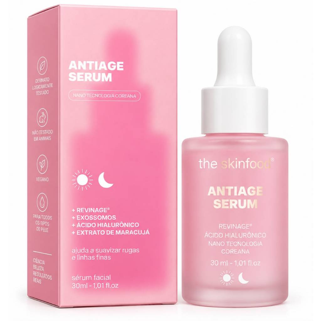 The Skin Soul Antiage Sérum Facial Revitalização Rugas 30ml