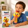 Microfone Infantil Recarregável com Bluetooth, Músicas, Histórias