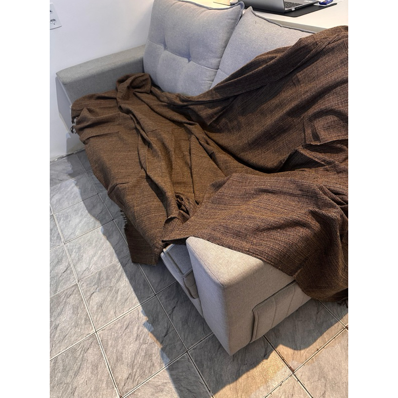 Manta para Sofá Grande de Algodão 120x210 cm | Luxo, Conforto e Estilo | Promoção Direto da Fábrica