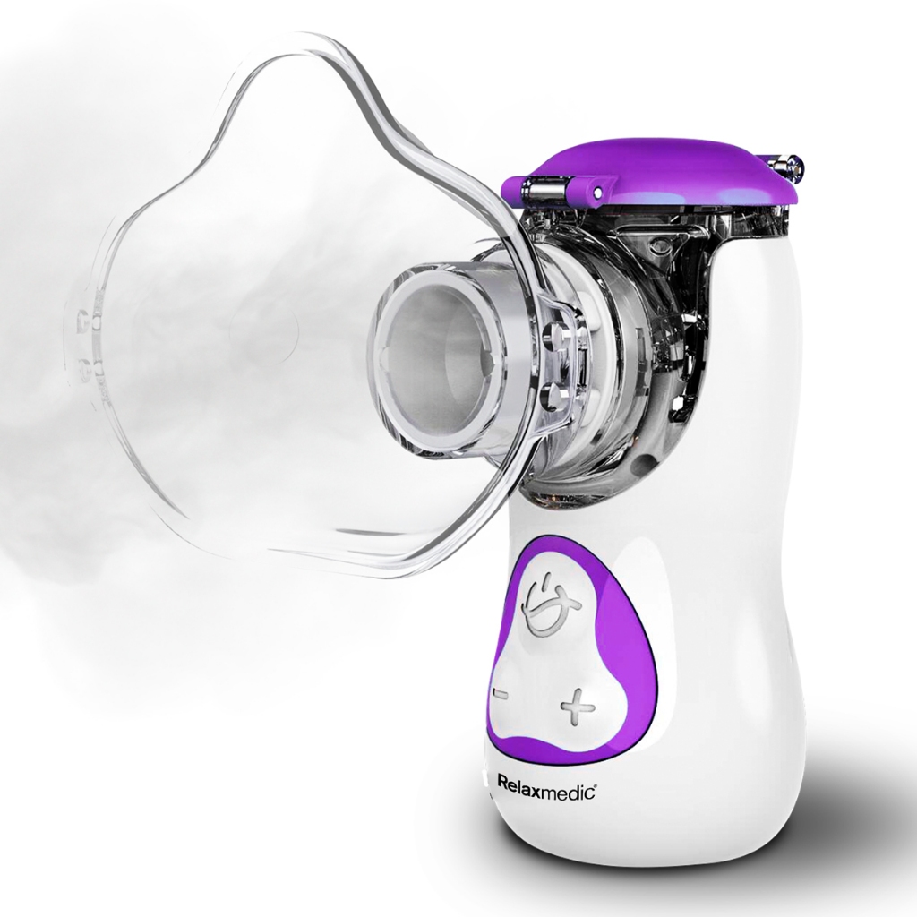 Nebulizador Inalador Tecnologia Mesh Rede Vibratória Relaxmedic